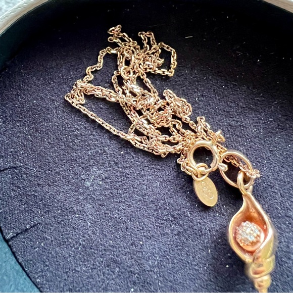 Links of London Rose Gold Shell Charm Necklace - Picture 4 of 7